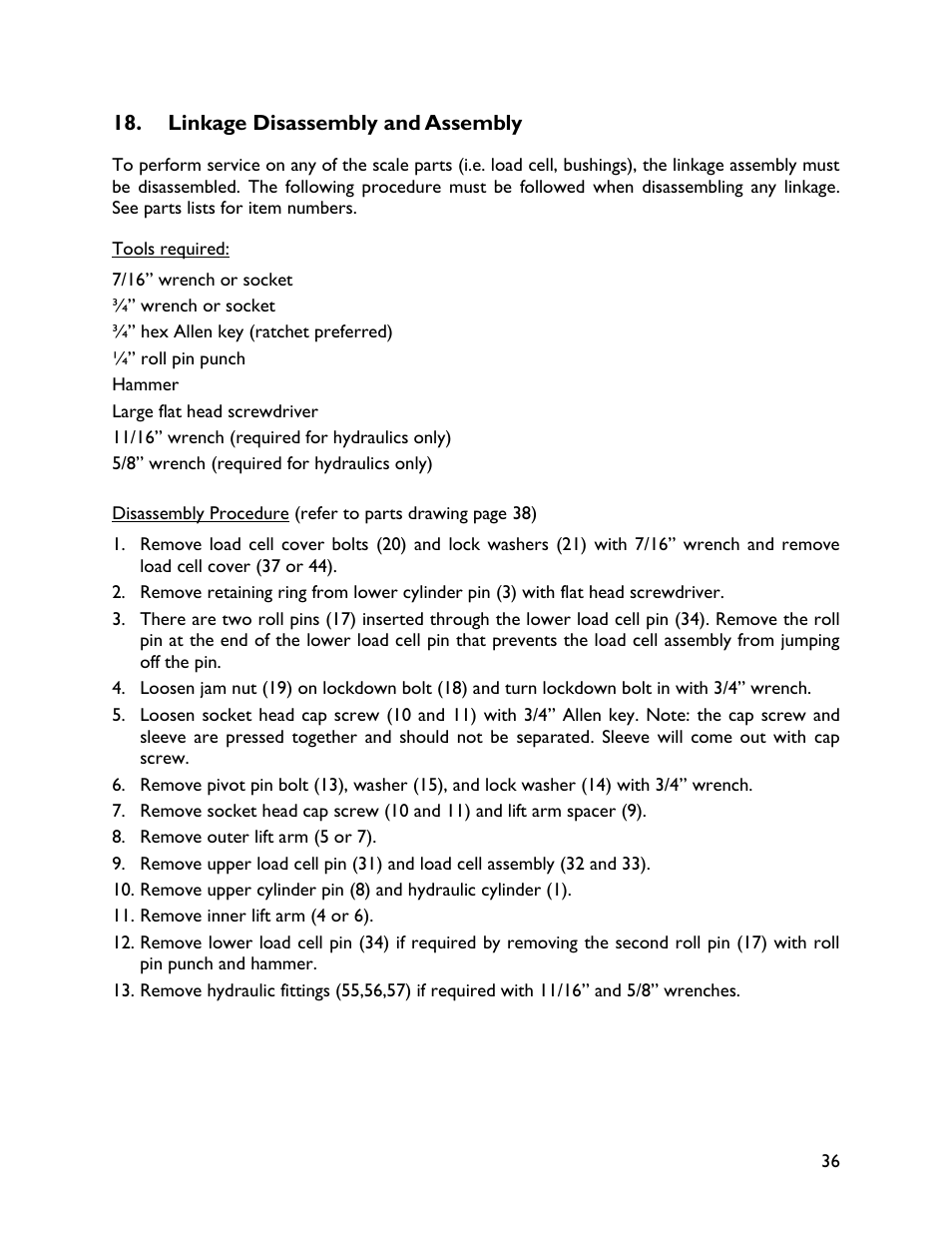Rice Lake TradeRoute HL Series - Low Profile Installation and Setup for Models from 2011 and Older 128406 User Manual | Page 39 / 48