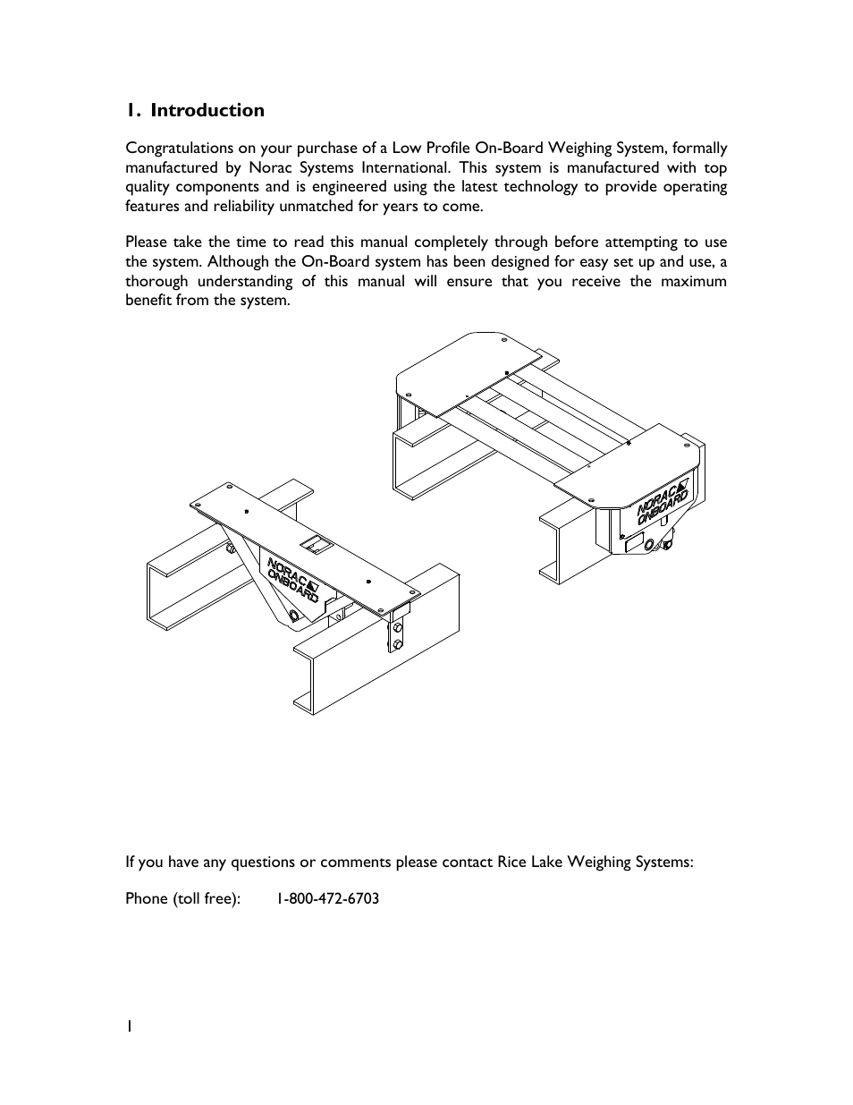 Rice Lake TradeRoute HL Series - Low Profile Installation and Setup for Models from 2011 and Older 128406 User Manual | Page 4 / 48