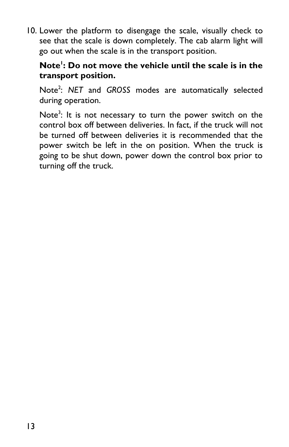 Rice Lake TradeRoute HL Series - Low Profile Operators Manual for Models from 2011 and Older 127465 User Manual | Page 16 / 44