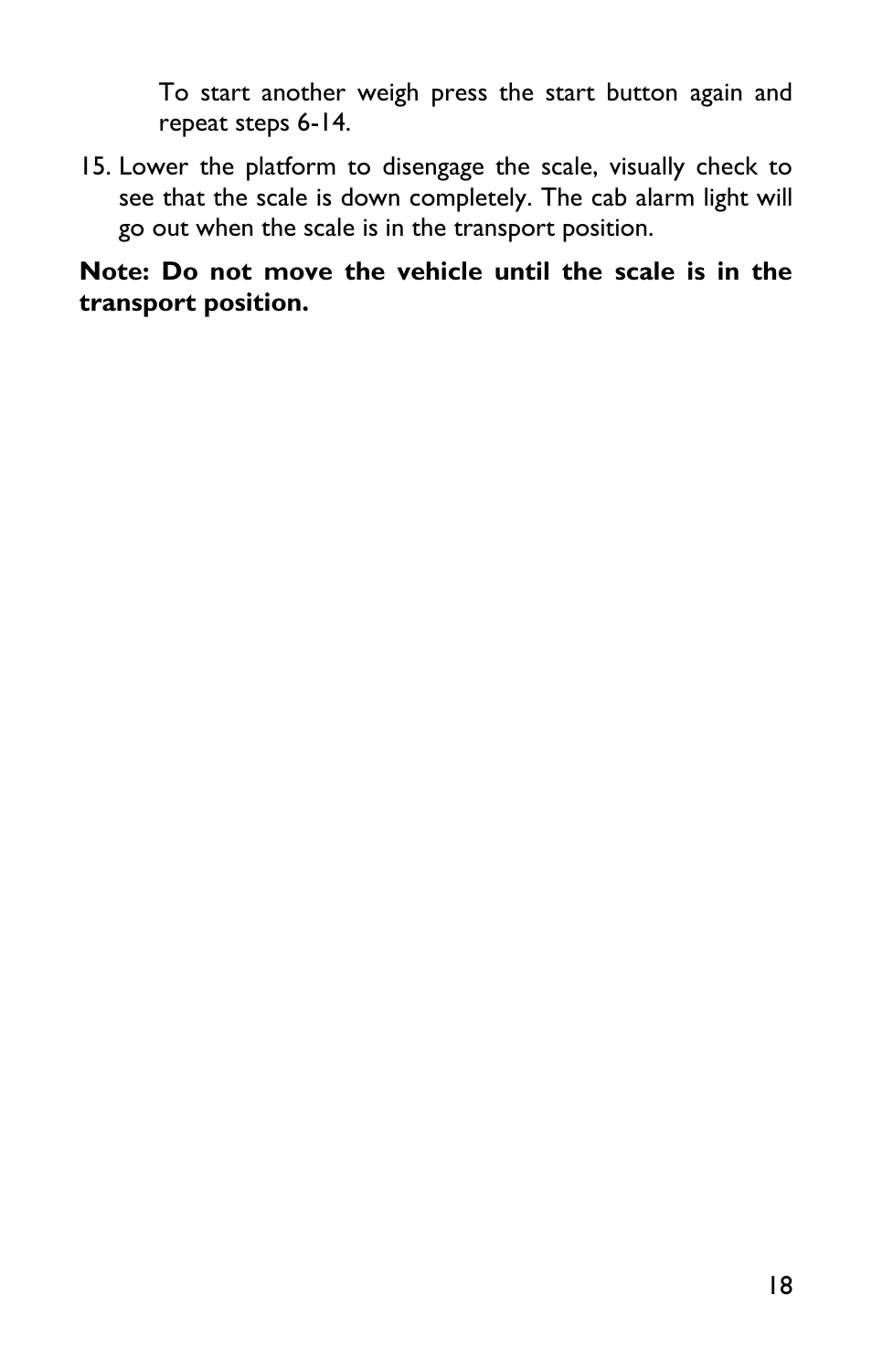 Rice Lake TradeRoute HL Series - Low Profile Operators Manual for Models from 2011 and Older 127465 User Manual | Page 21 / 44