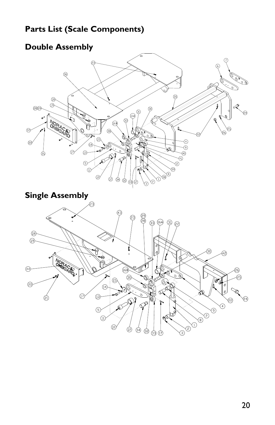 Rice Lake TradeRoute HL Series - Low Profile Operators Manual for Models from 2011 and Older 127465 User Manual | Page 23 / 44