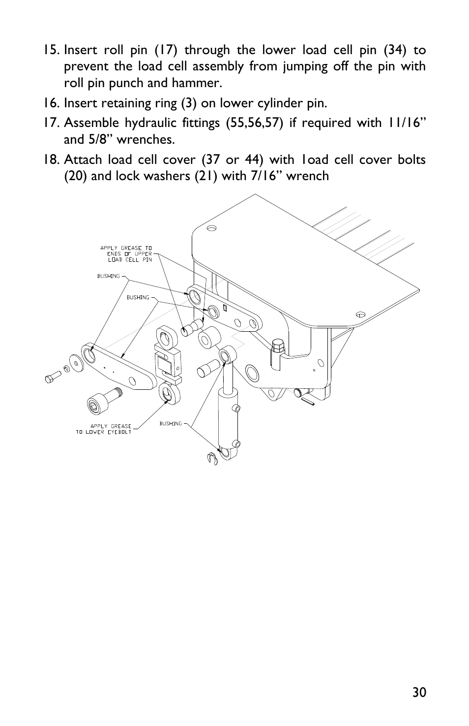 Rice Lake TradeRoute HL Series - Low Profile Operators Manual for Models from 2011 and Older 127465 User Manual | Page 33 / 44