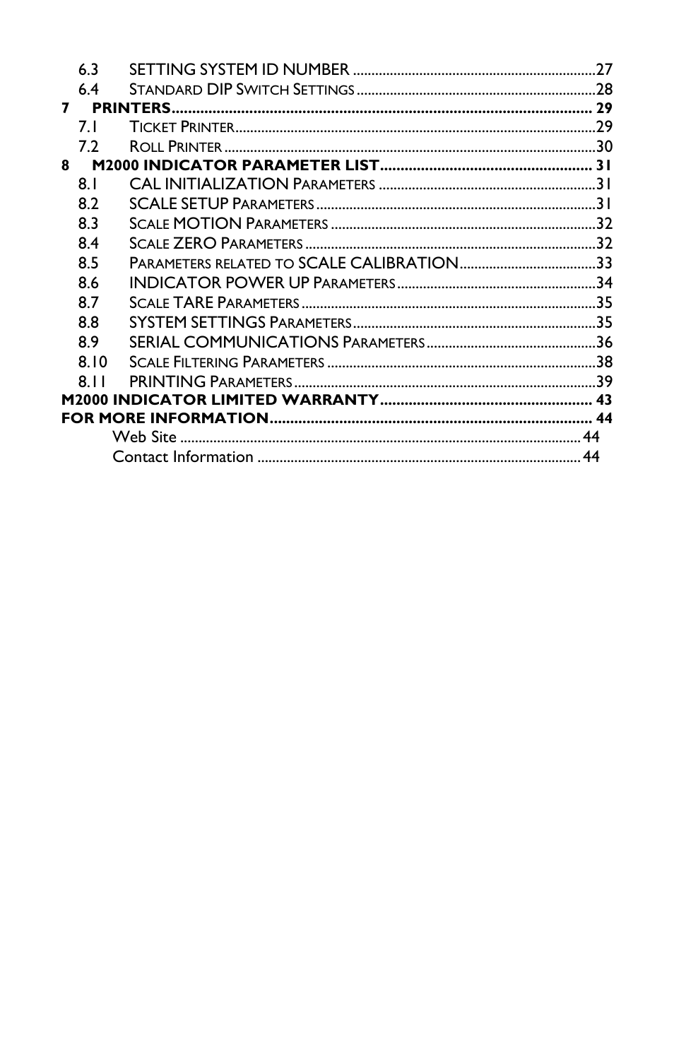 Rice Lake TradeRoute HL Series - M2000 Scale User Manual | Page 4 / 49