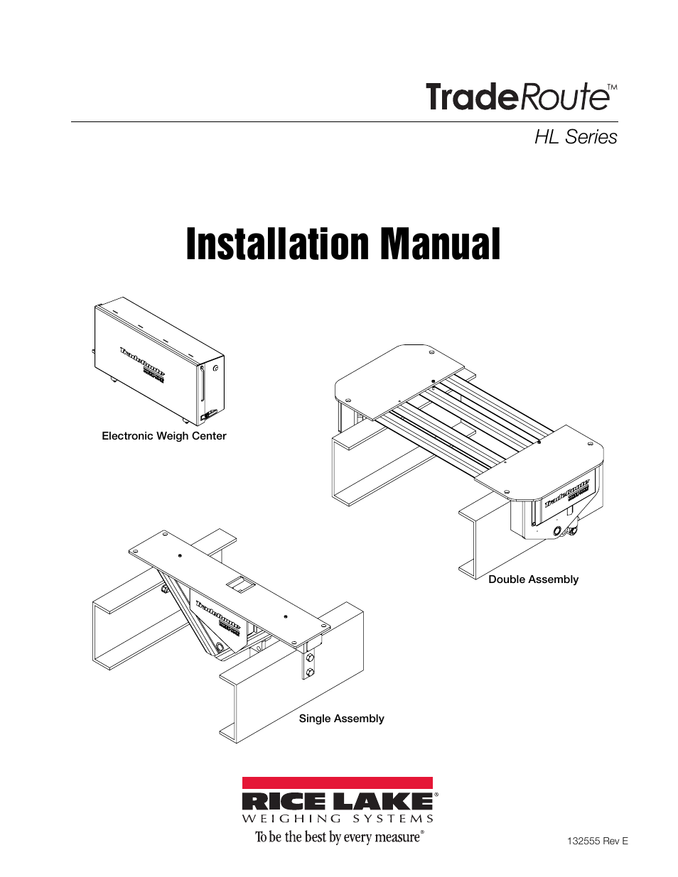 Rice Lake TradeRoute HL Series - Installation and Service Manual (Legal-for-Trade) User Manual | 54 pages