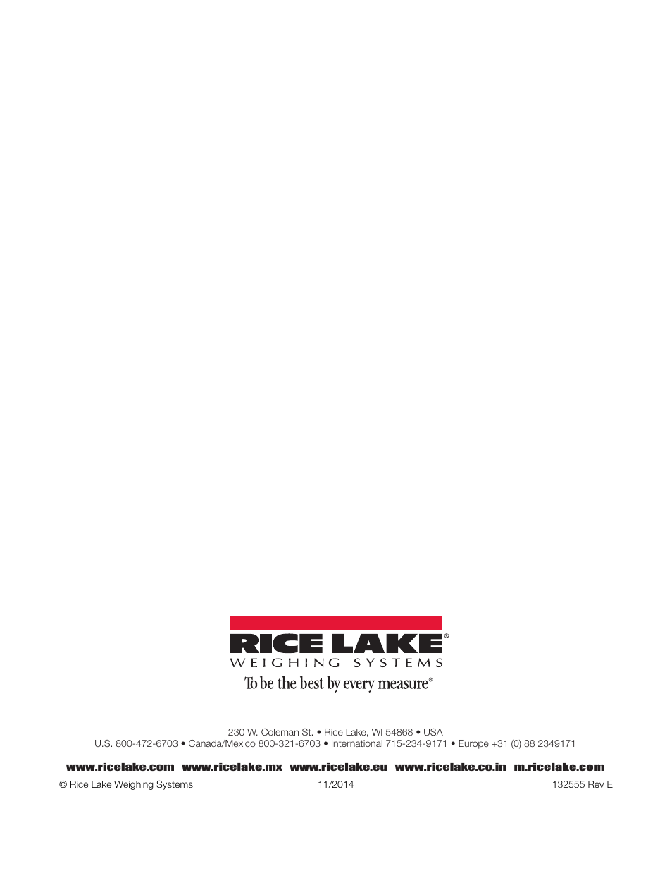 Rice Lake TradeRoute HL Series - Installation and Service Manual (Legal-for-Trade) User Manual | Page 54 / 54