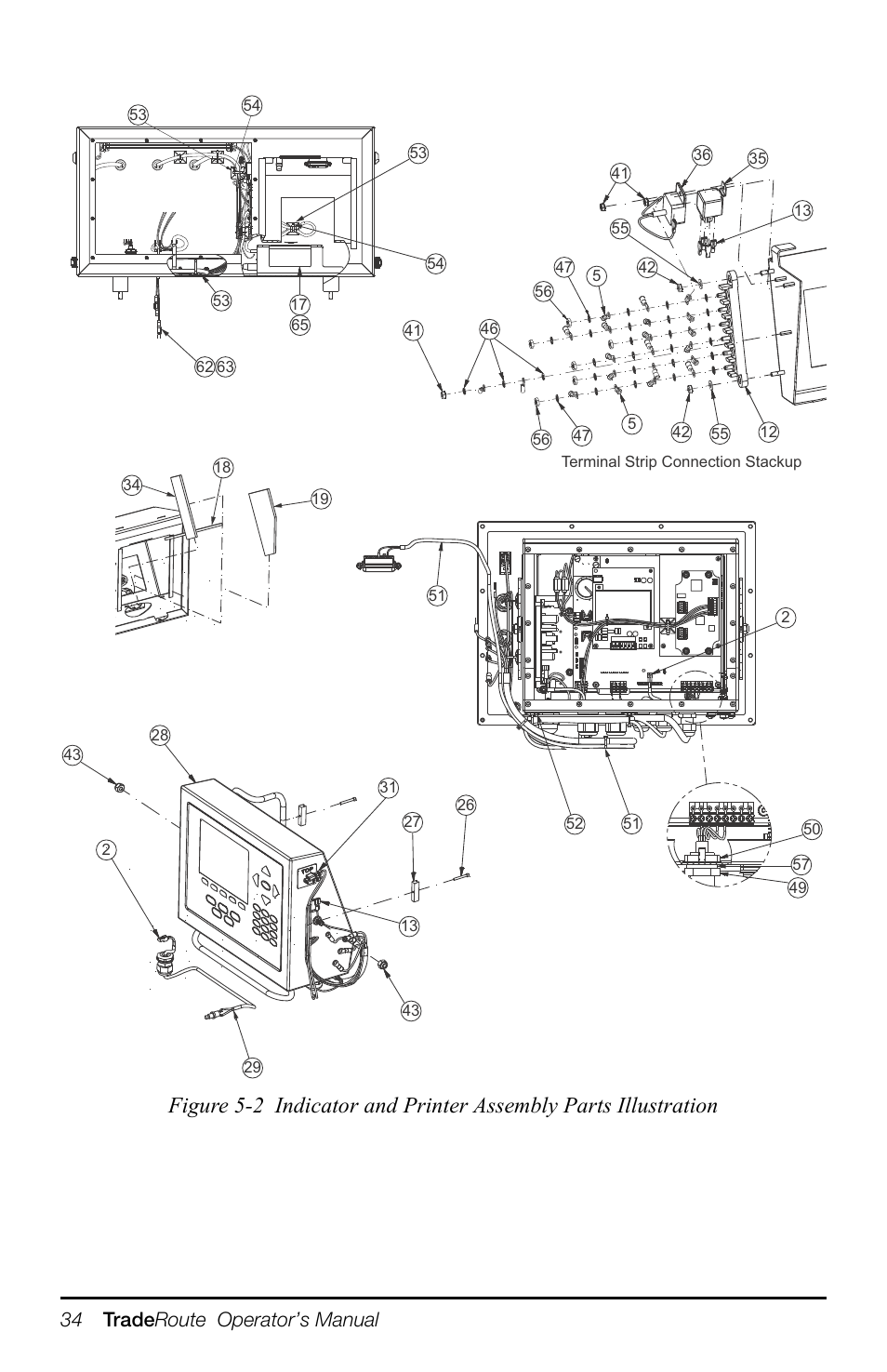 34 trade route operator’s manual | Rice Lake TradeRoute HL Series - Operation Manual (Legal-for-Trade) User Manual | Page 38 / 48