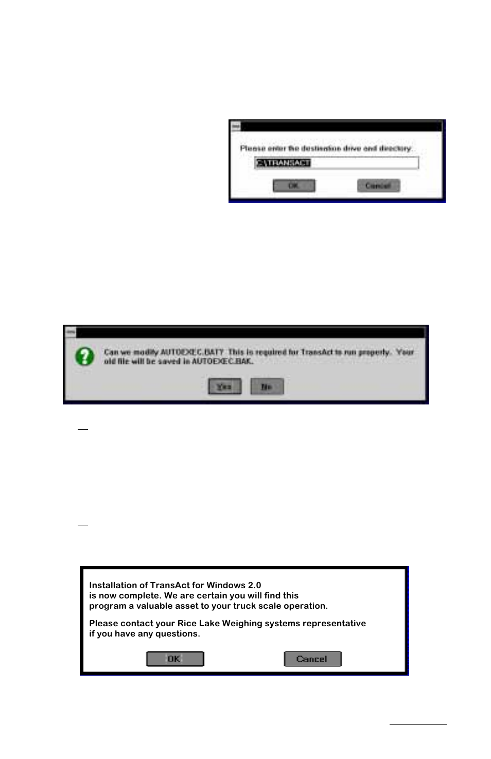 Rice Lake TransAct 2.0 User Manual | Page 6 / 141