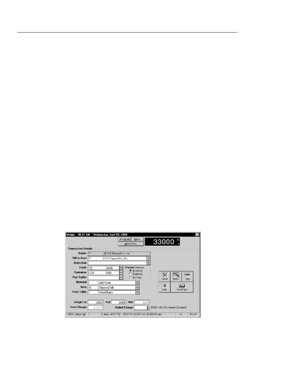 Transactions with tare weights | Rice Lake TransAct 3.5 User Manual | Page 98 / 215