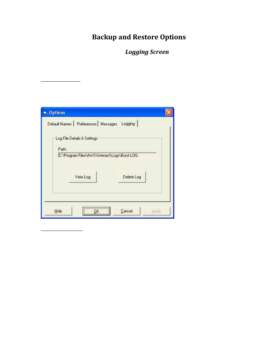 Backup and restore options | Rice Lake TransAct 5.0 - Installation & Operation Manual User Manual | Page 139 / 318