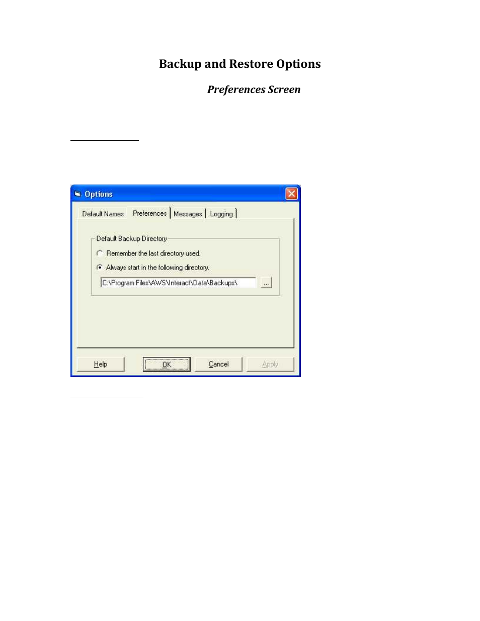 Backup and restore options | Rice Lake TransAct 5.0 - Installation & Operation Manual User Manual | Page 143 / 318