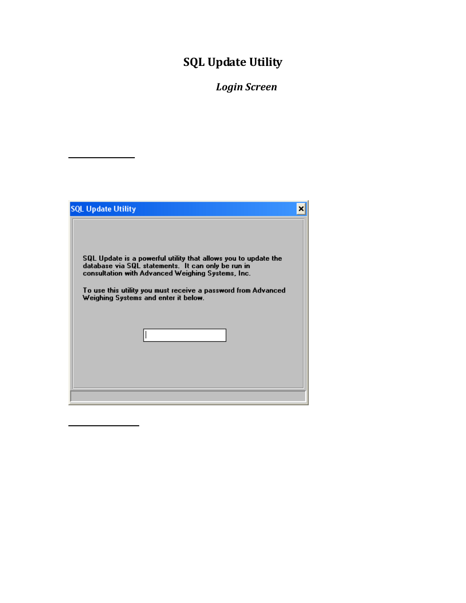 Sql update utility | Rice Lake TransAct 5.0 - Installation & Operation Manual User Manual | Page 171 / 318