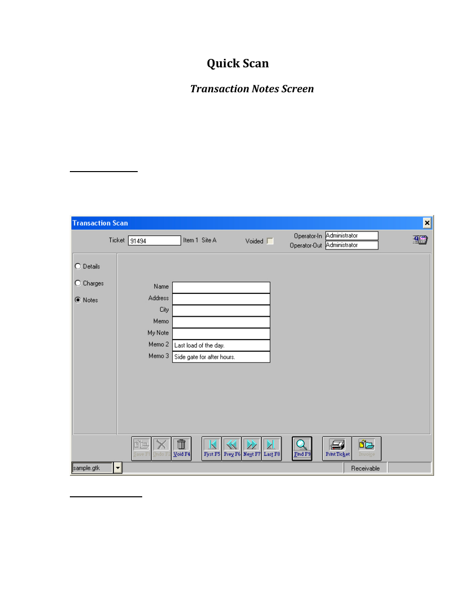 Quick scan | Rice Lake TransAct 5.0 - Installation & Operation Manual User Manual | Page 261 / 318