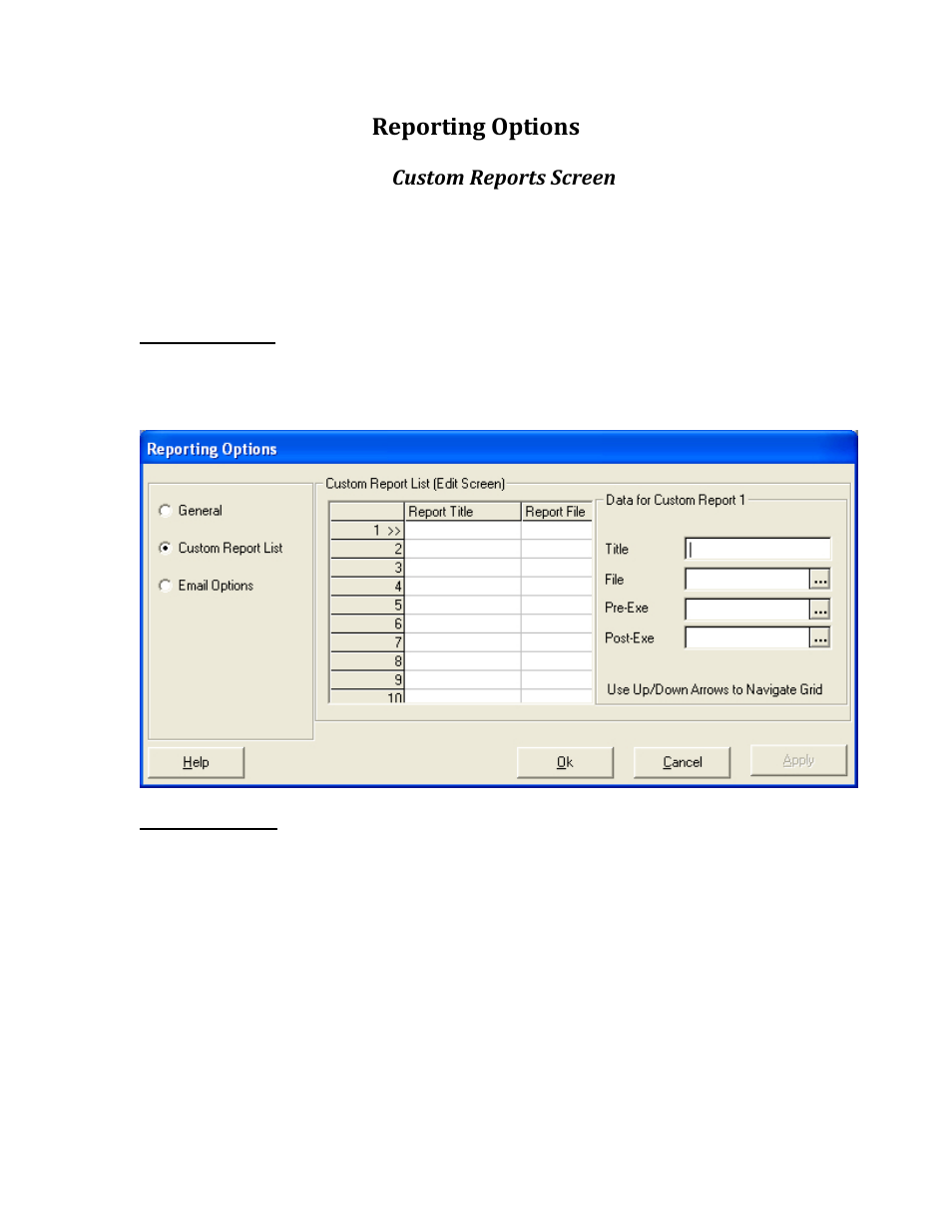 Reporting options | Rice Lake TransAct 5.0 - Installation & Operation Manual User Manual | Page 267 / 318