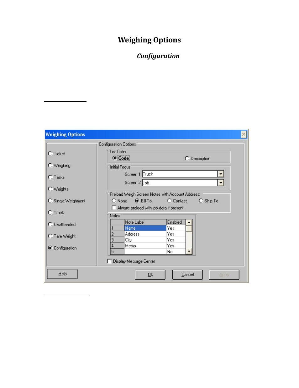 Weighing options | Rice Lake TransAct 5.0 - Installation & Operation Manual User Manual | Page 281 / 318