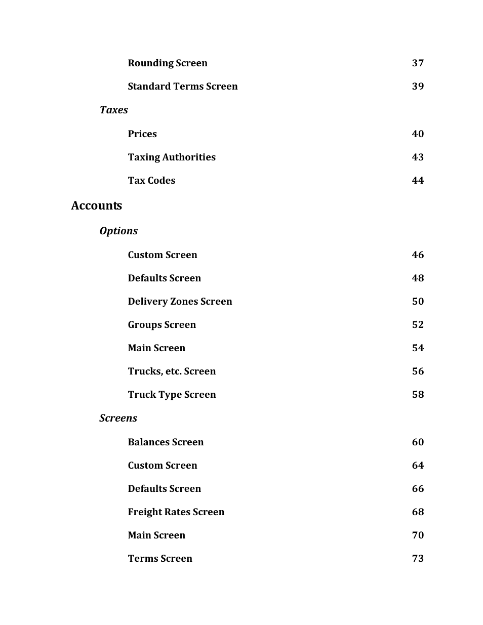 Accounts | Rice Lake TransAct 5.0 - Installation & Operation Manual User Manual | Page 3 / 318