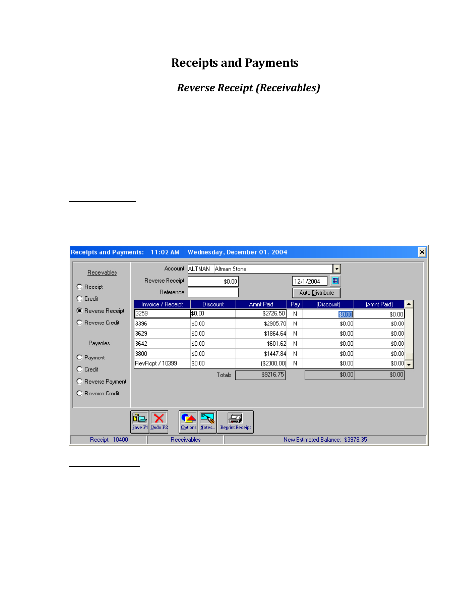 Receipts and payments | Rice Lake TransAct 5.0 - Installation & Operation Manual User Manual | Page 36 / 318