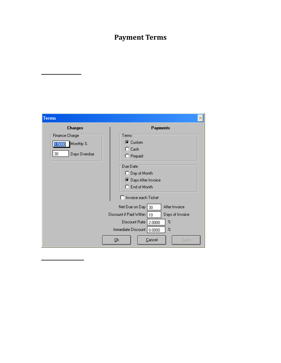 Payment terms | Rice Lake TransAct 5.0 - Installation & Operation Manual User Manual | Page 43 / 318