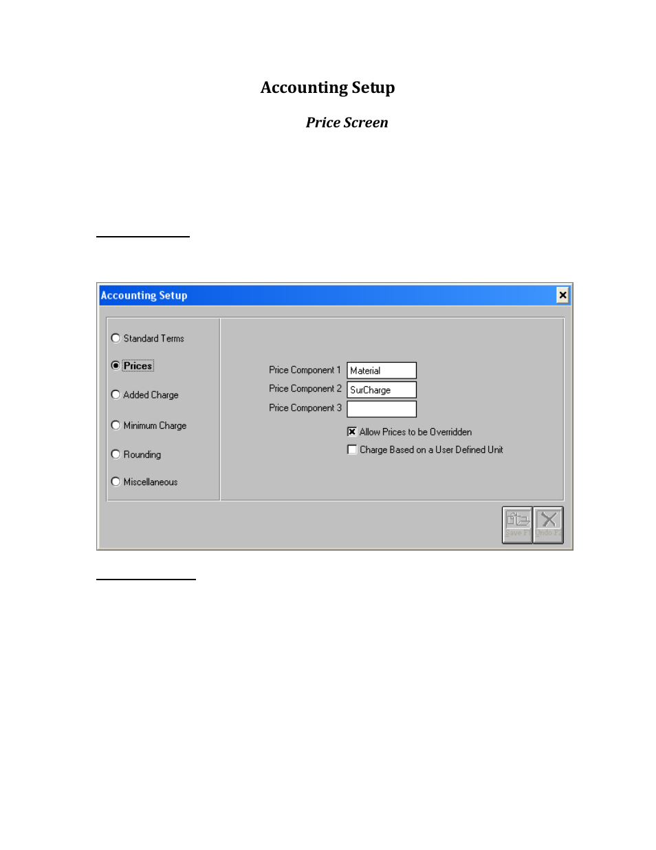 Accounting setup | Rice Lake TransAct 5.0 - Installation & Operation Manual User Manual | Page 46 / 318