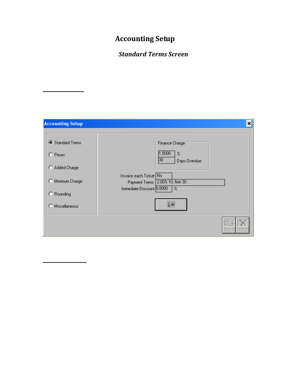 Accounting setup | Rice Lake TransAct 5.0 - Installation & Operation Manual User Manual | Page 50 / 318