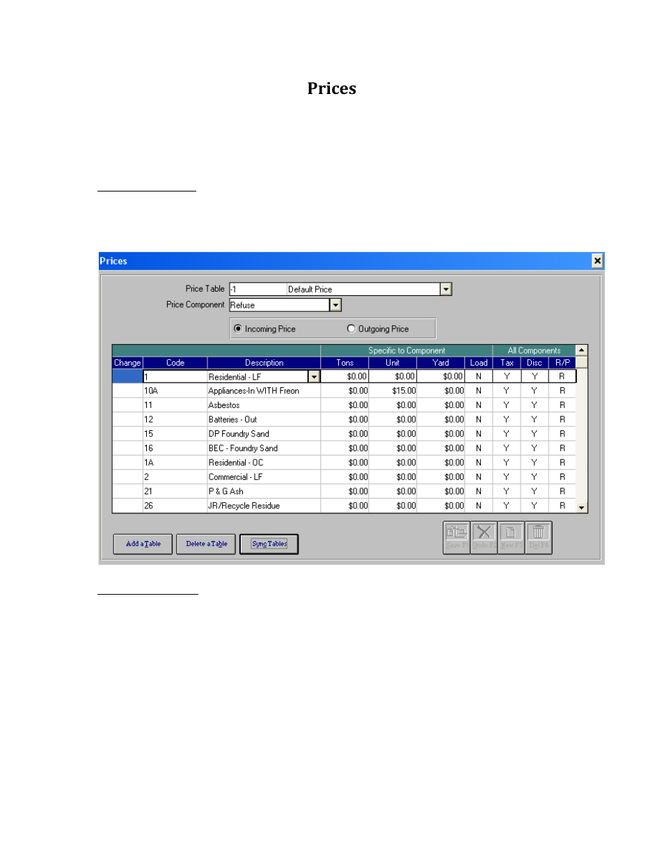 Prices | Rice Lake TransAct 5.0 - Installation & Operation Manual User Manual | Page 51 / 318