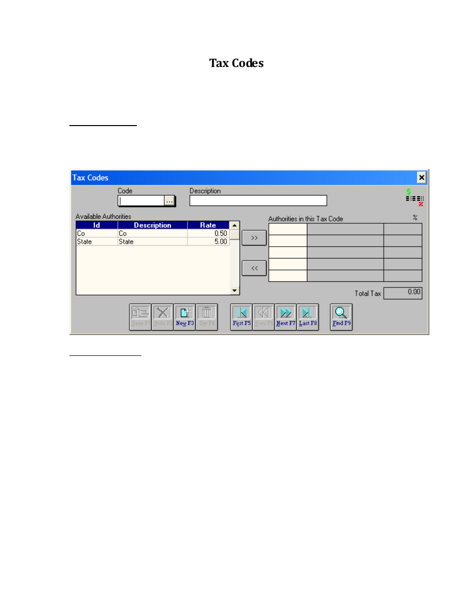 Tax codes | Rice Lake TransAct 5.0 - Installation & Operation Manual User Manual | Page 55 / 318