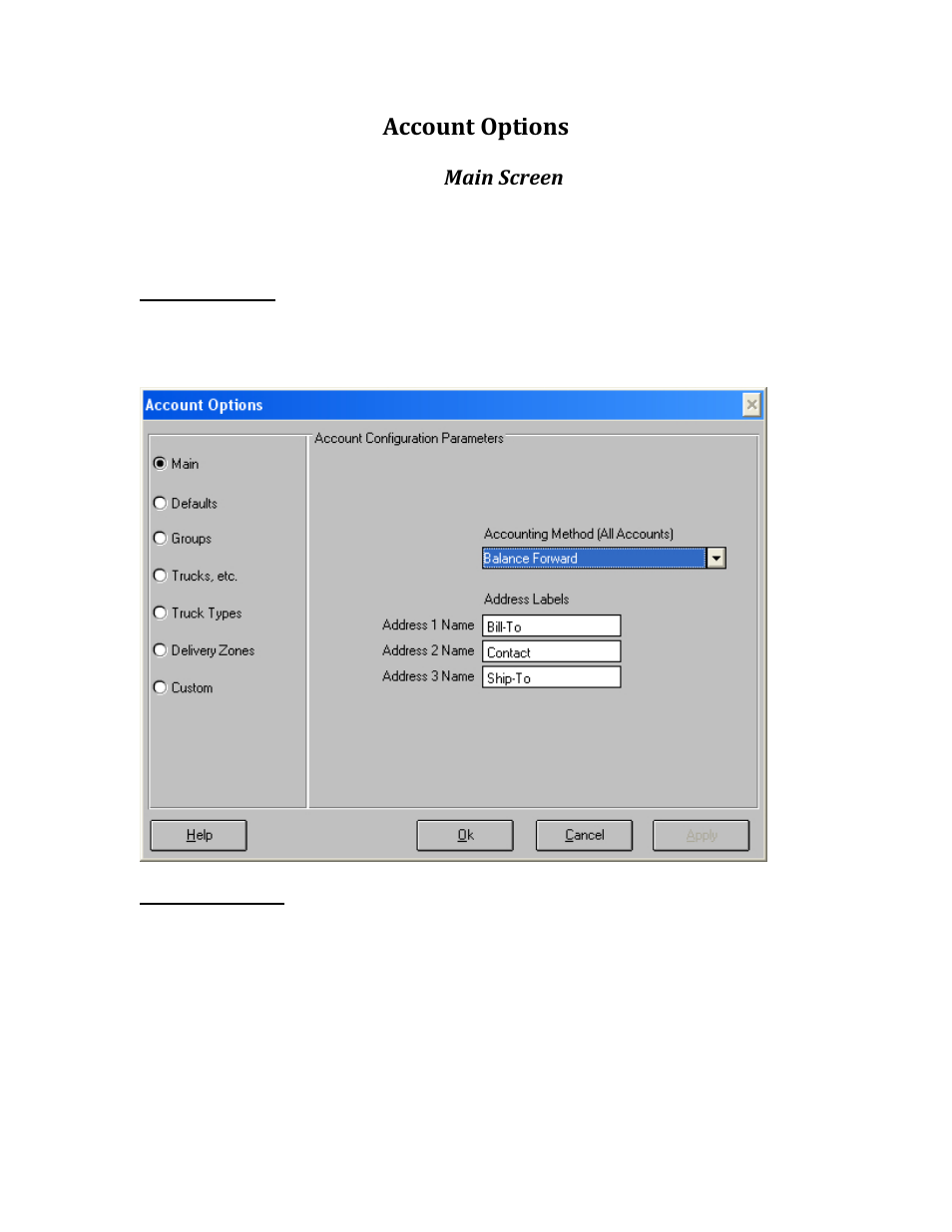 Account options | Rice Lake TransAct 5.0 - Installation & Operation Manual User Manual | Page 65 / 318