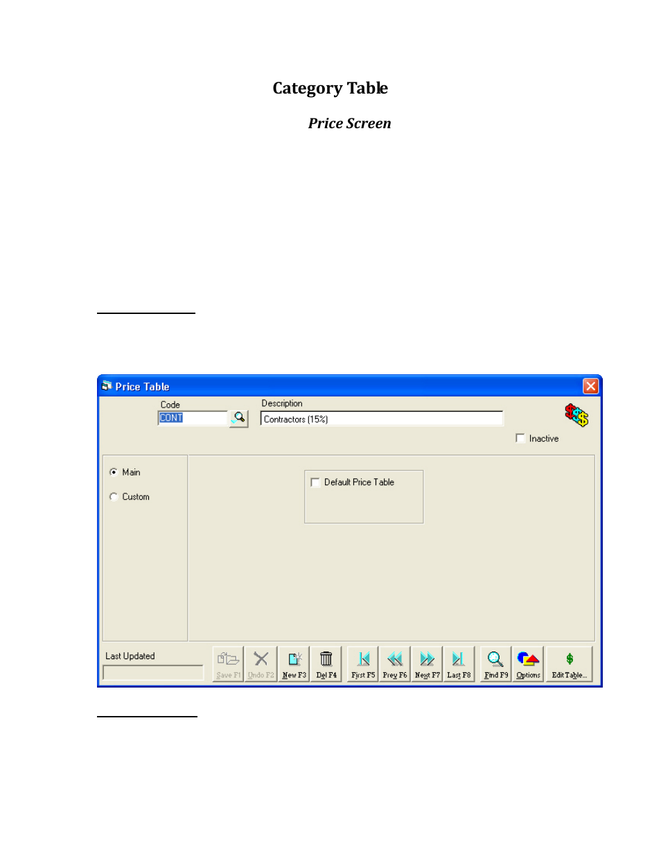 Category table | Rice Lake TransAct 5.0 - Installation & Operation Manual User Manual | Page 96 / 318