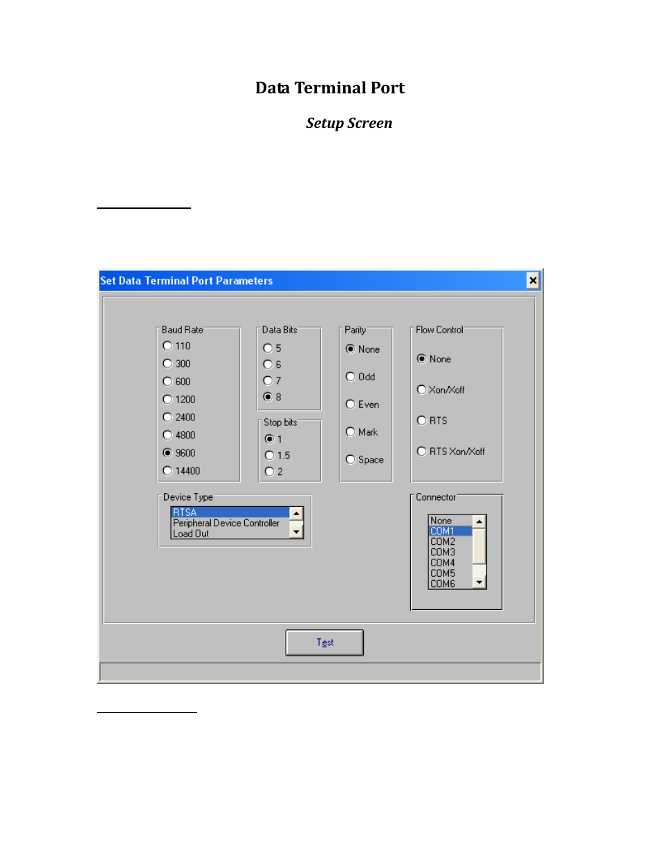 Data terminal port | Rice Lake TransAct 5.0 - Installation & Operation Manual User Manual | Page 98 / 318