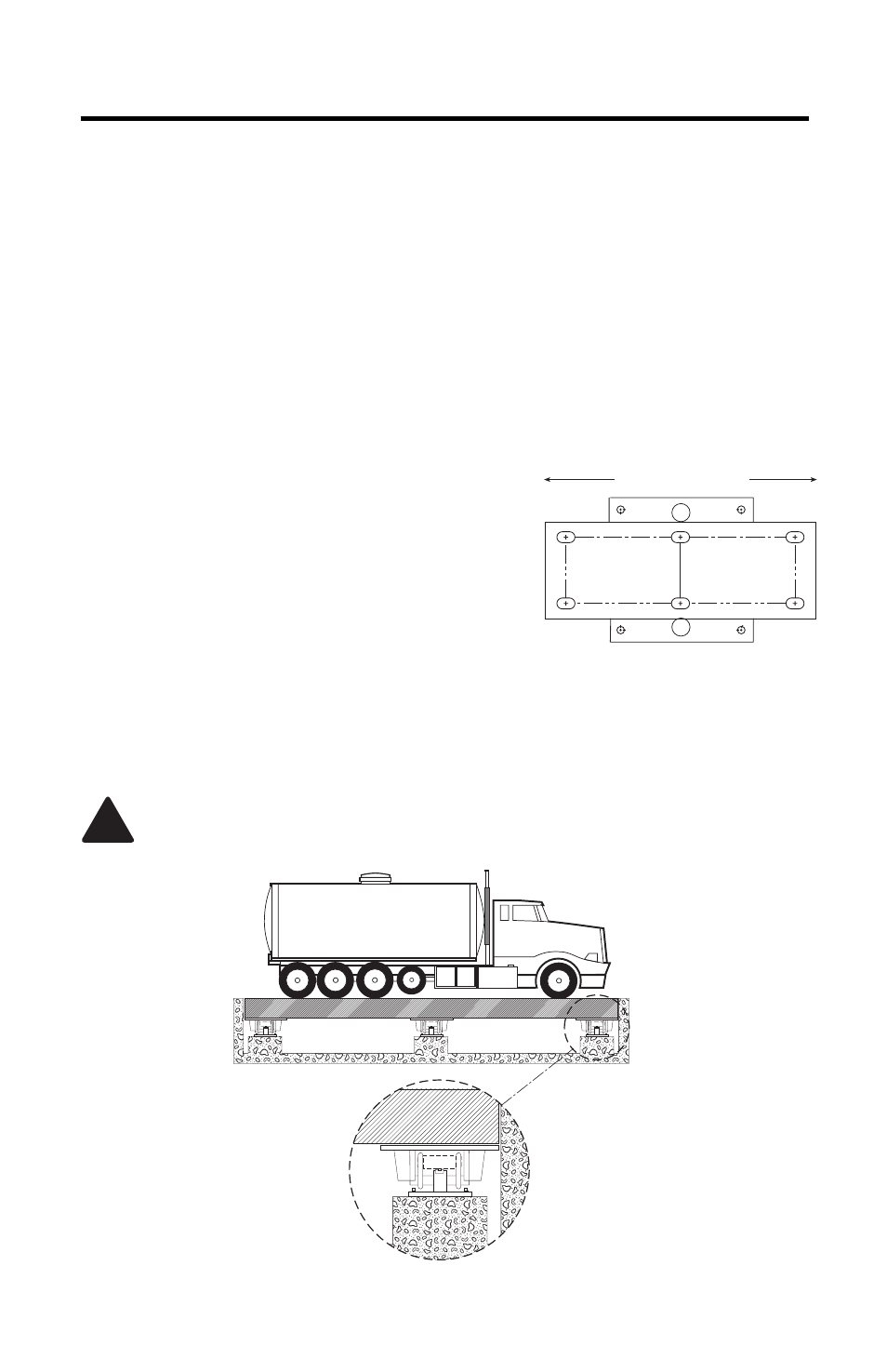 2 leveling the mount and securing the girder chair, 3 re-leveling, securing, and grouting the base, Mechanical installation | General installation guidelines for translink, Warning | Rice Lake Translink Parallel Link Truck Scale Assembly User Manual | Page 4 / 11