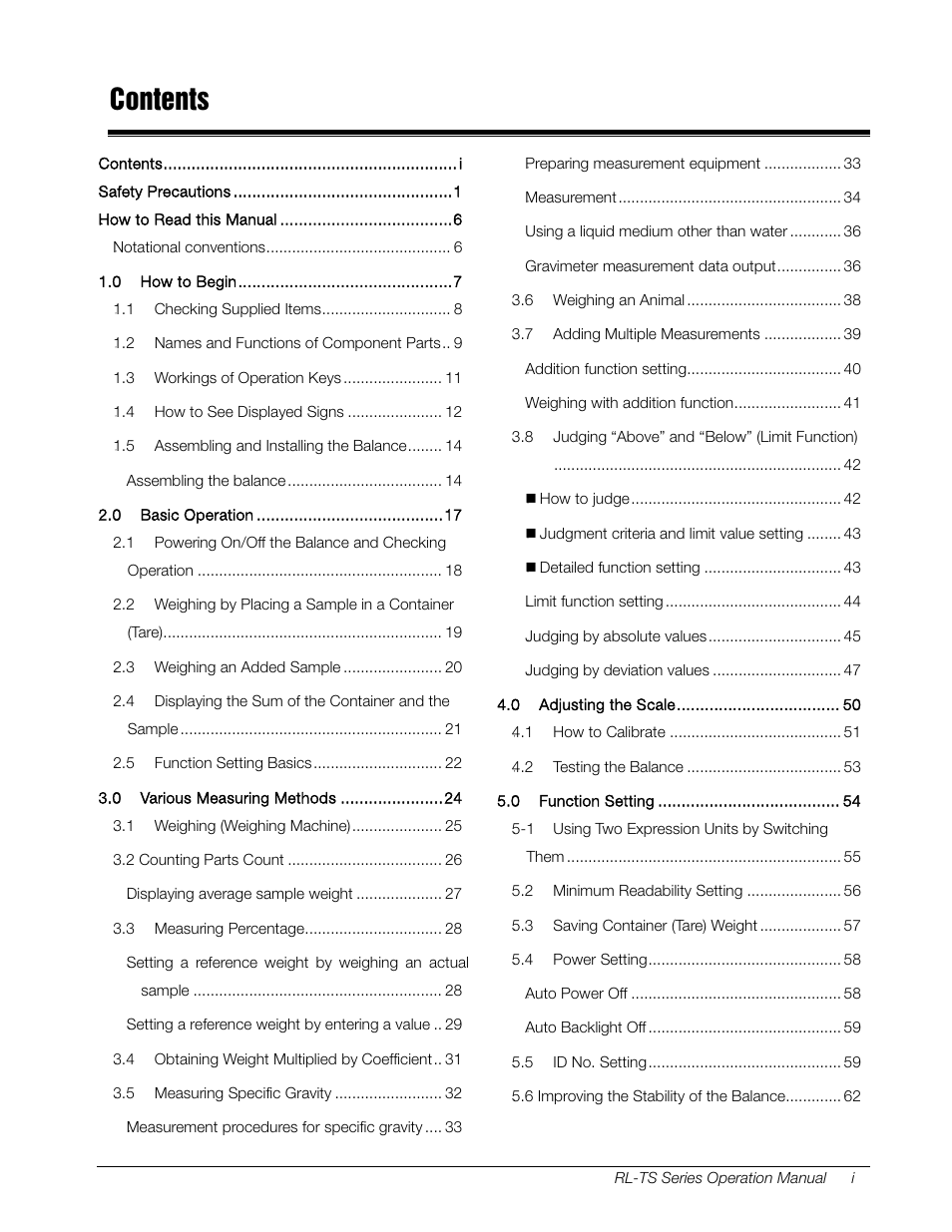 Rice Lake TS Series, Rice Lake Weighing Systems - Operation Manual User Manual | Page 3 / 104