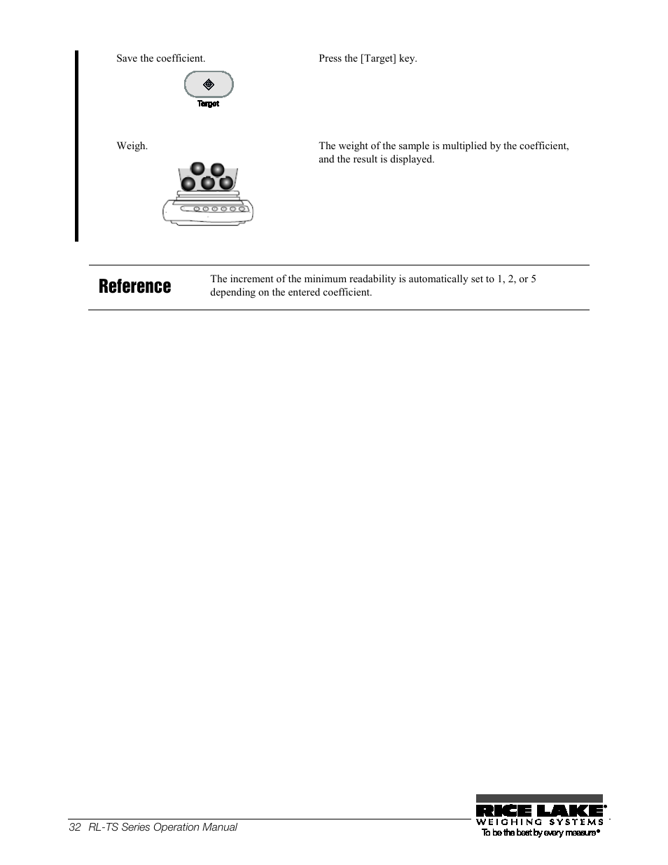 17b 3.5 measuring specific gravity, 17b 3.5, Measuring specific gravity | Reference | Rice Lake TS Series, Rice Lake Weighing Systems - Operation Manual User Manual | Page 36 / 104