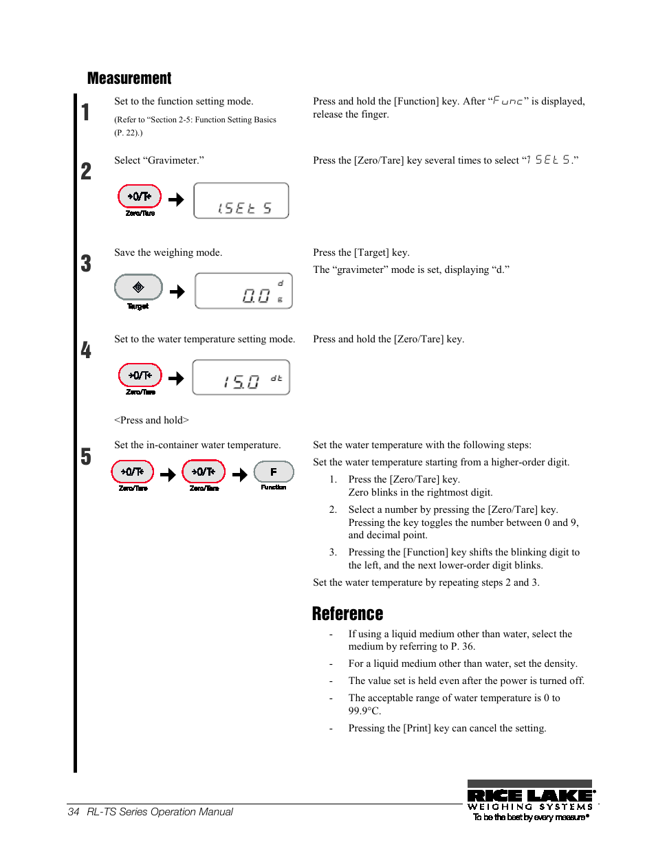 48bmeasurement, 48b measurement, Reference | Measurement | Rice Lake TS Series, Rice Lake Weighing Systems - Operation Manual User Manual | Page 38 / 104