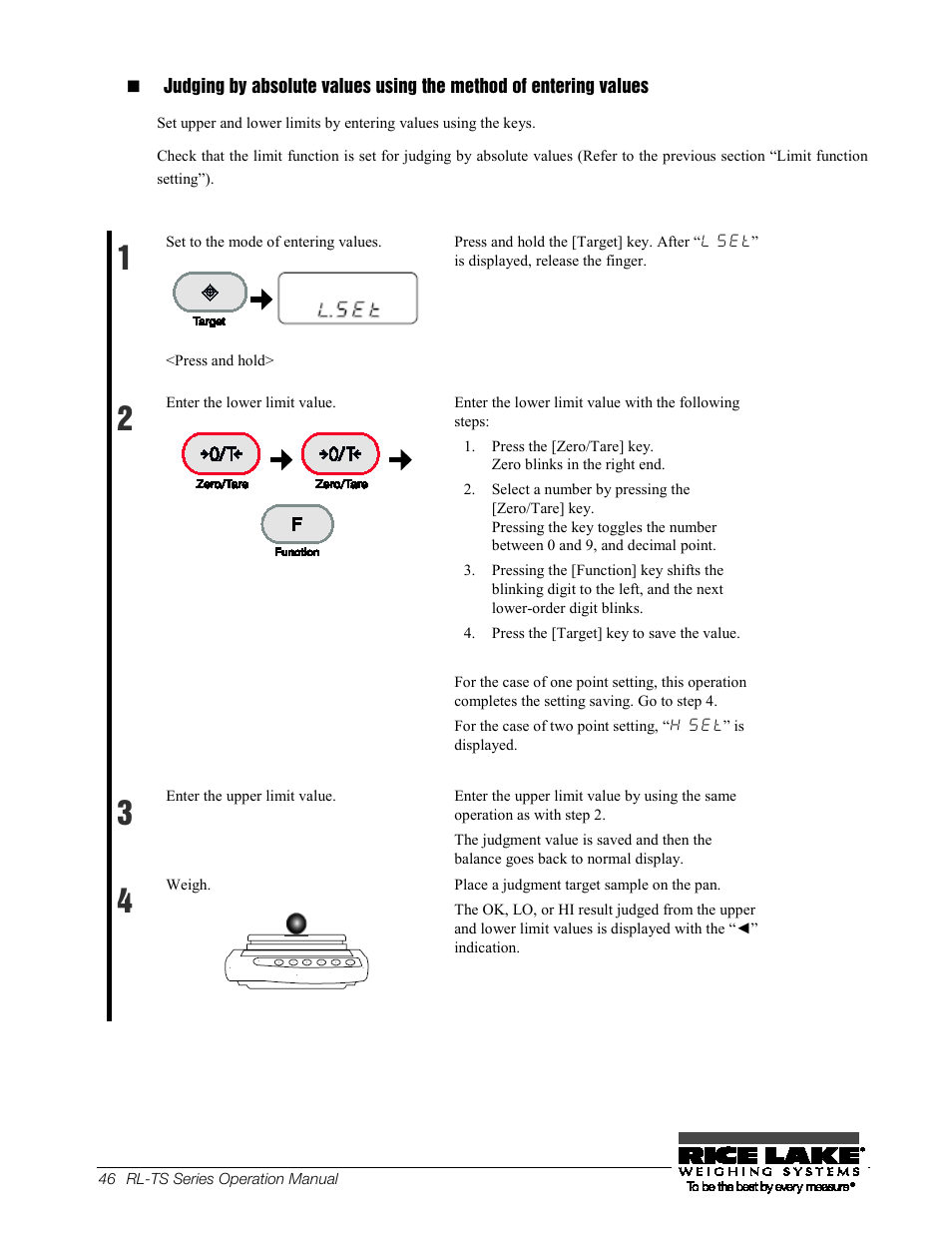 Rice Lake TS Series, Rice Lake Weighing Systems - Operation Manual User Manual | Page 50 / 104