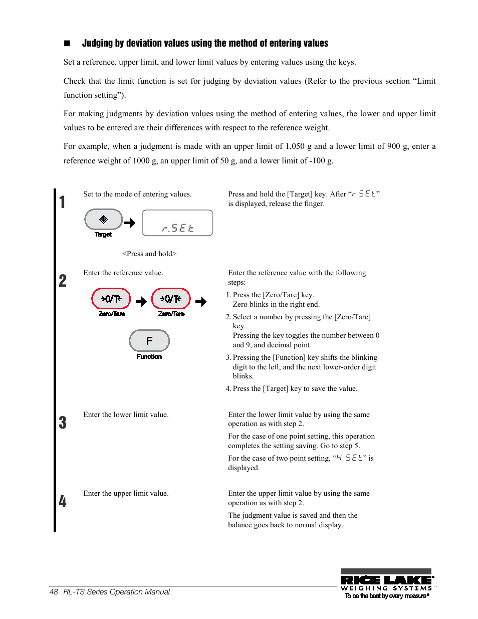Rice Lake TS Series, Rice Lake Weighing Systems - Operation Manual User Manual | Page 52 / 104