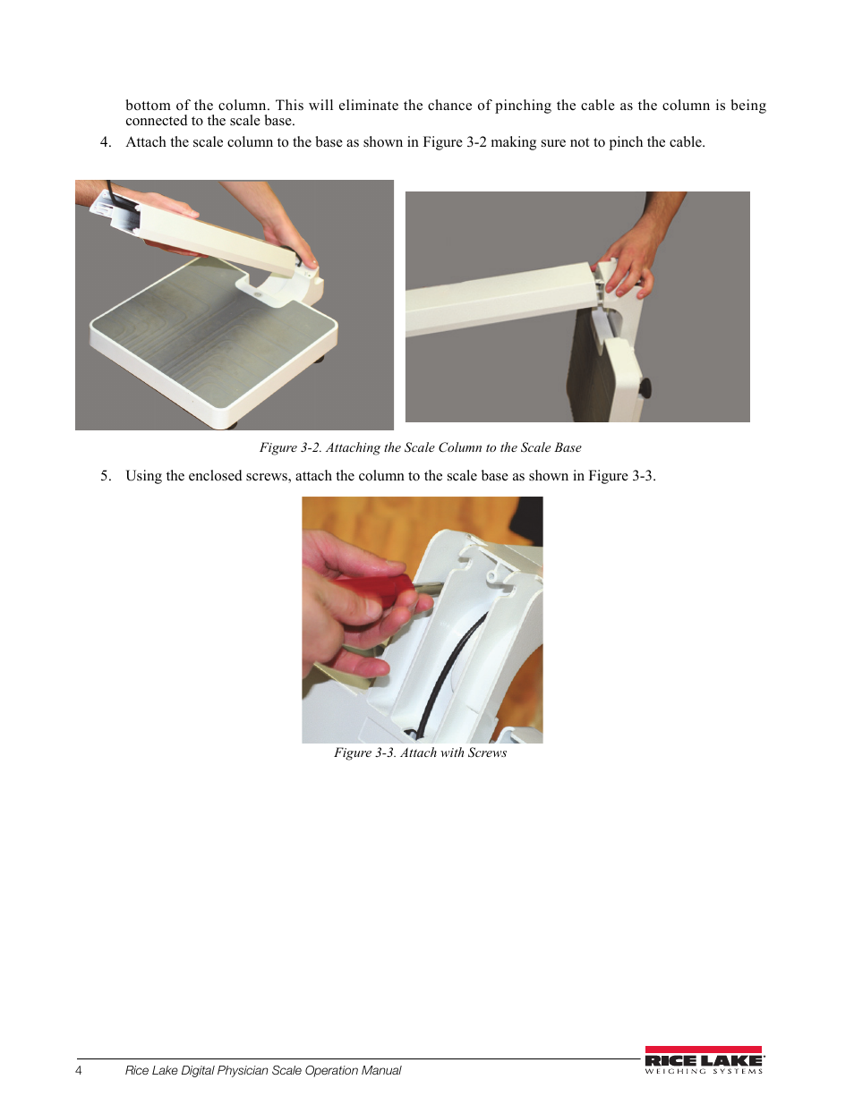 Rice Lake Waist Level Digital Physician Scales (150-10-6) - Operation and Setup Manual User Manual | Page 8 / 22