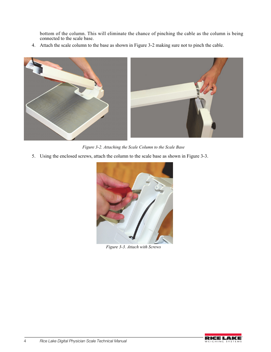 Rice Lake Waist Level Digital Physician Scales (150-10-6) - Technical and Operation Manual User Manual | Page 8 / 34