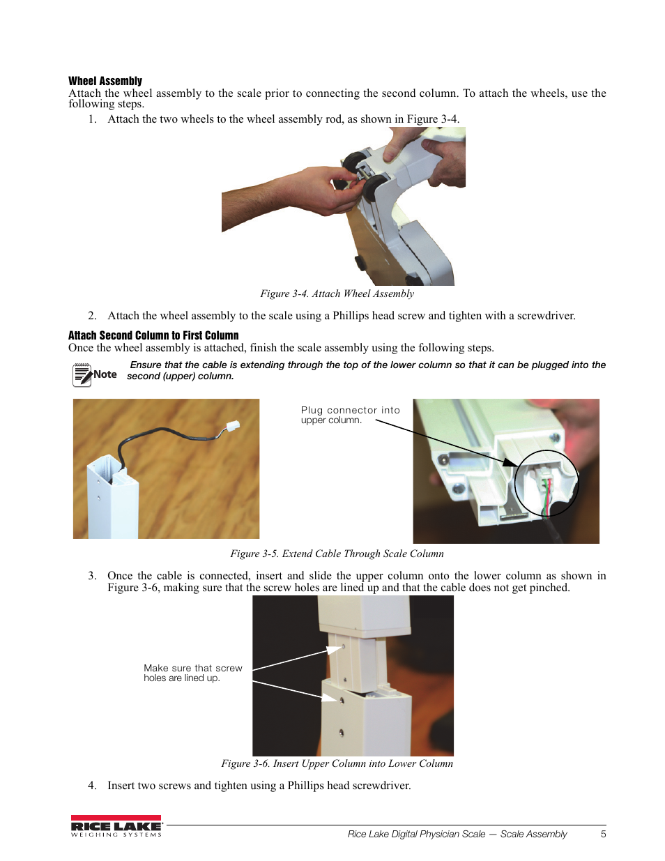 Rice Lake Waist Level Digital Physician Scales (150-10-6) - Technical and Operation Manual User Manual | Page 9 / 34