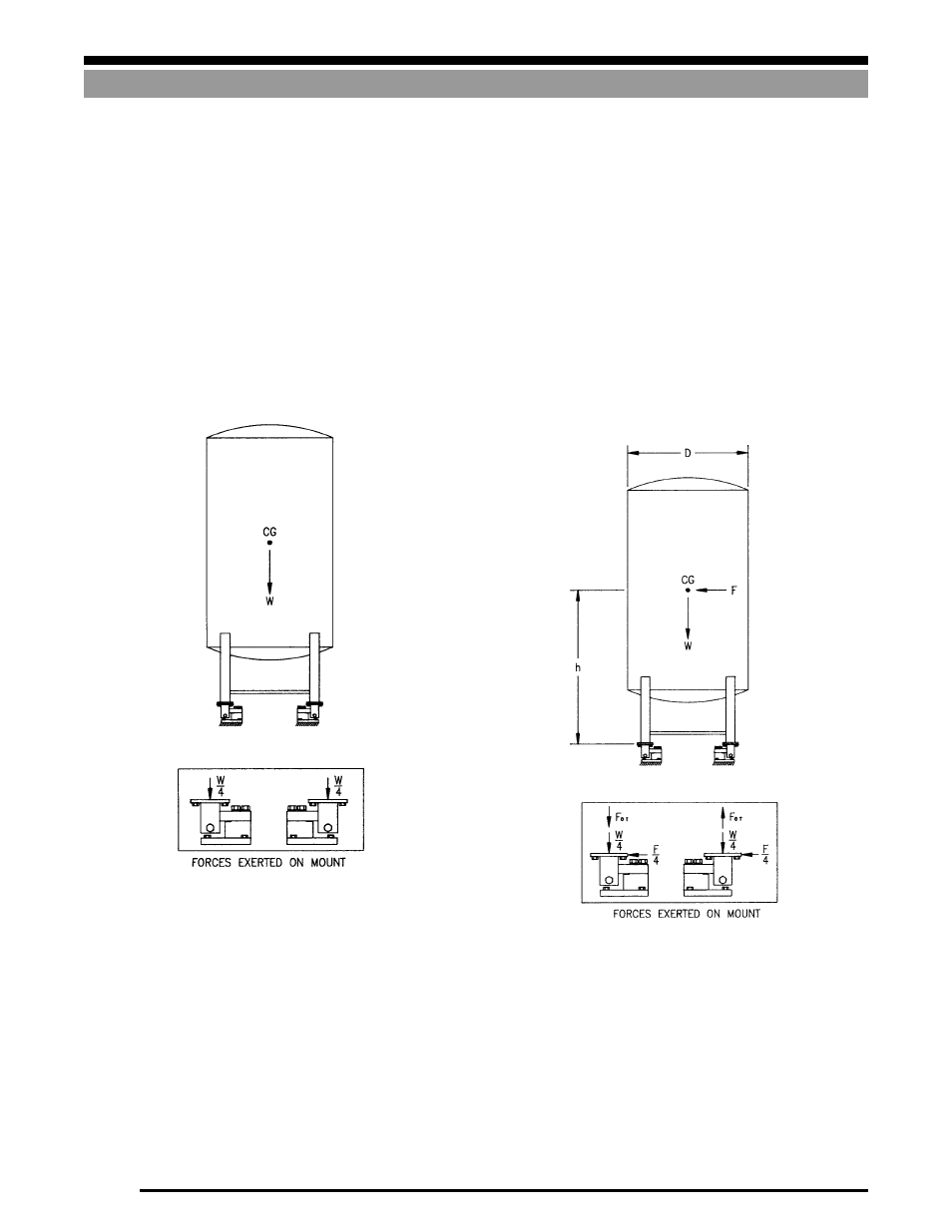 Wind and seismic effects on vessel stability, Wind and seismic effects on vessel stability -24, System design | Wind and seismic effects | Rice Lake Weigh Modules/Mount Assemblies User Manual | Page 26 / 83