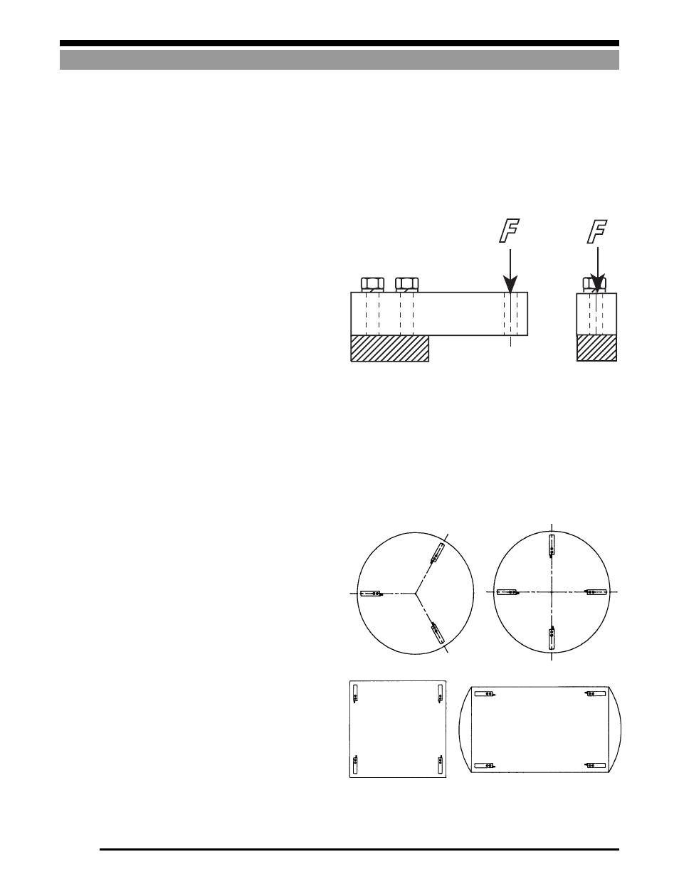 Single-end beam load cell modules, Weigh modules, Single-end beam orientation | General mounting principles, Introduction | Rice Lake Weigh Modules/Mount Assemblies User Manual | Page 31 / 83