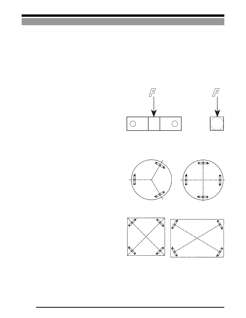 Double-end beam load cell modules, Weigh modules, Double-end beam orientation | General mounting principles, Introduction | Rice Lake Weigh Modules/Mount Assemblies User Manual | Page 39 / 83