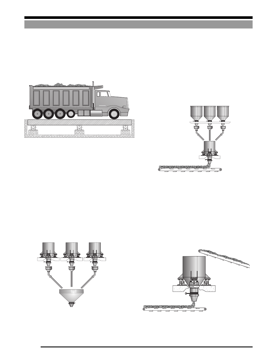 Bulk material weighing systems, Custody transfer 1-2, Material proportioning | Loss in weight, Bulk material weighing systems -2, Material proportioning -2 loss in weight -2, System design, Custody transfer | Rice Lake Weigh Modules/Mount Assemblies User Manual | Page 4 / 83