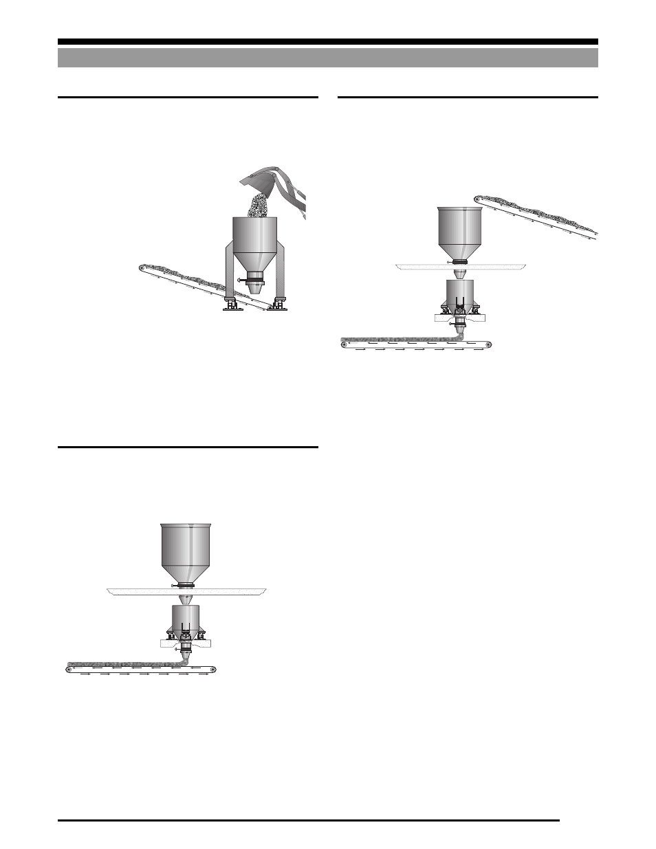 Common hopper scale arrangements, Common hopper scale arrangements -3, System design | Rice Lake Weigh Modules/Mount Assemblies User Manual | Page 5 / 83