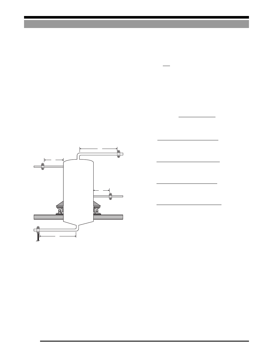 Vessel attachments, Piping, Example ii | Rice Lake Weigh Modules/Mount Assemblies User Manual | Page 56 / 83