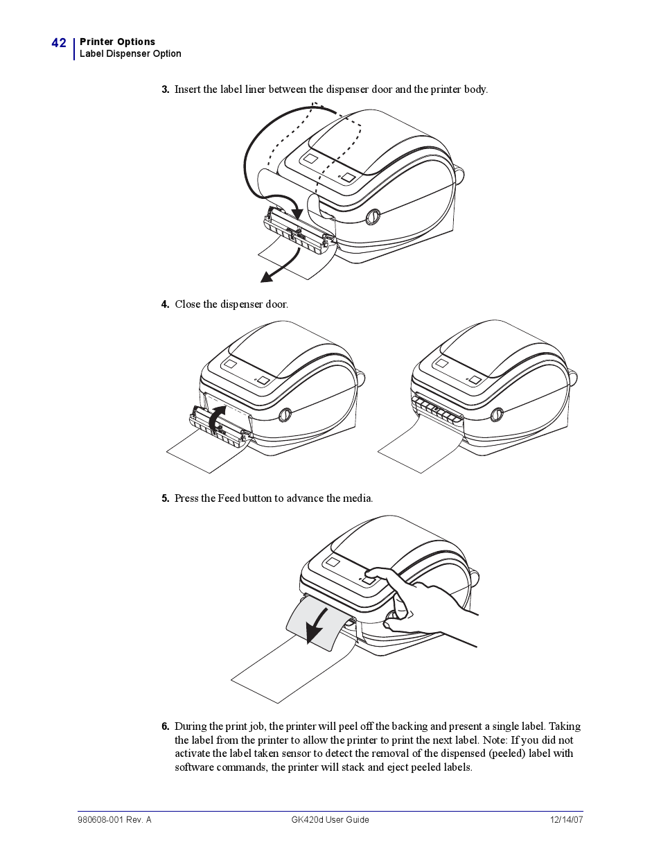 Rice Lake Zebra GK420d User Manual | Page 54 / 88