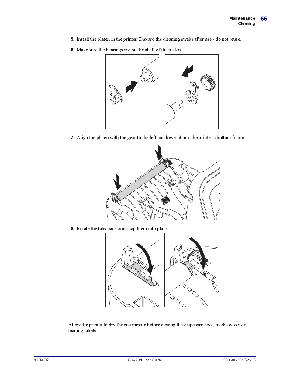 Rice Lake Zebra GK420d User Manual | Page 67 / 88