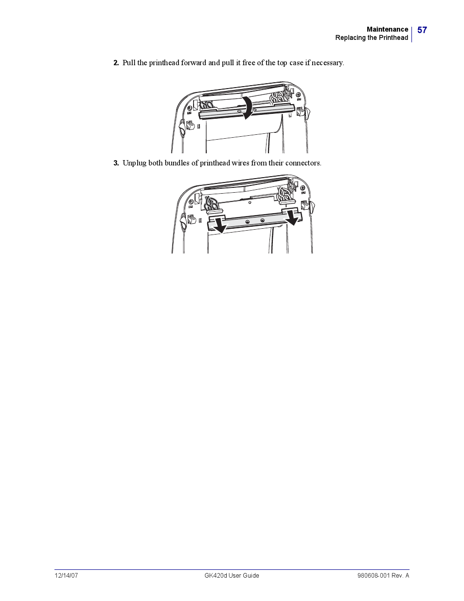 Rice Lake Zebra GK420d User Manual | Page 69 / 88