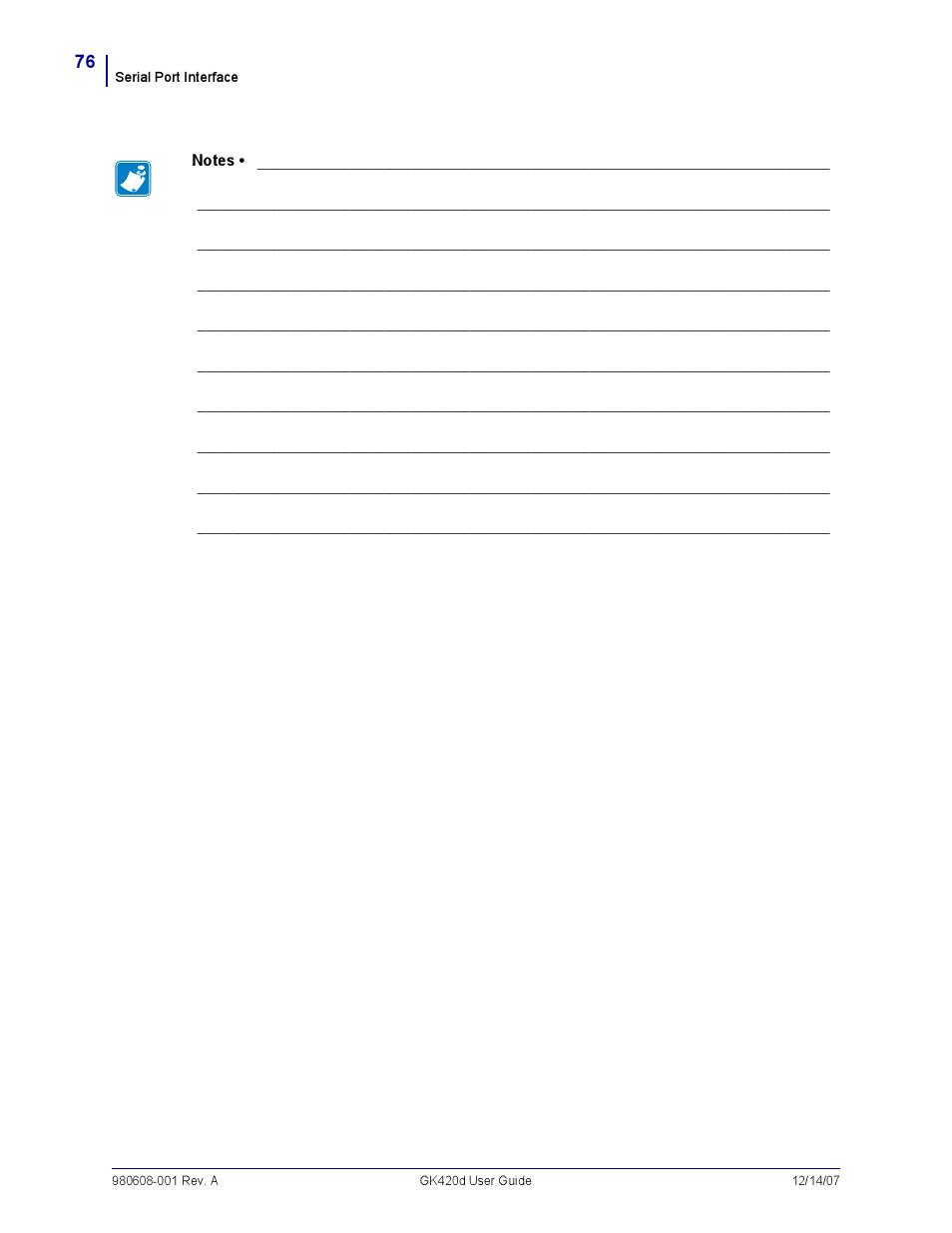 Rice Lake Zebra GK420d User Manual | Page 88 / 88