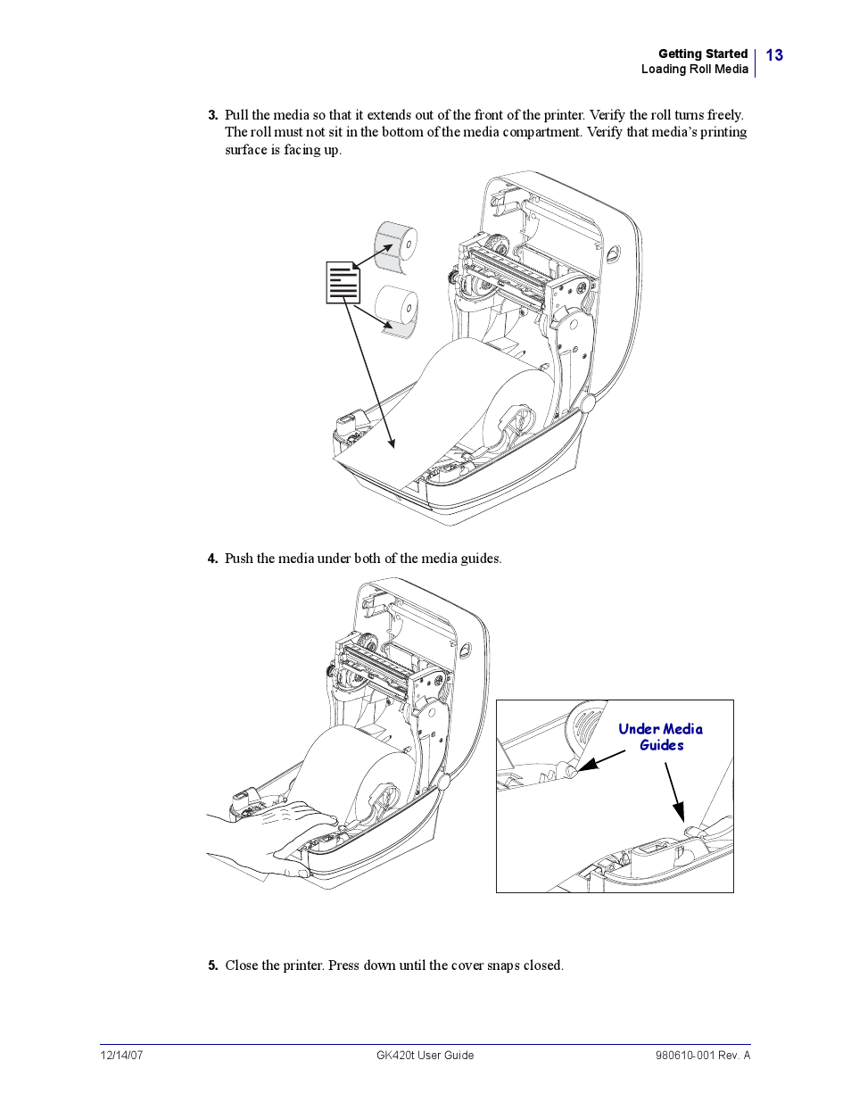 Rice Lake Zebra GK420t User Manual | Page 25 / 96