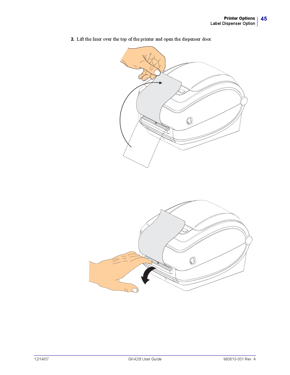 Rice Lake Zebra GK420t User Manual | Page 57 / 96