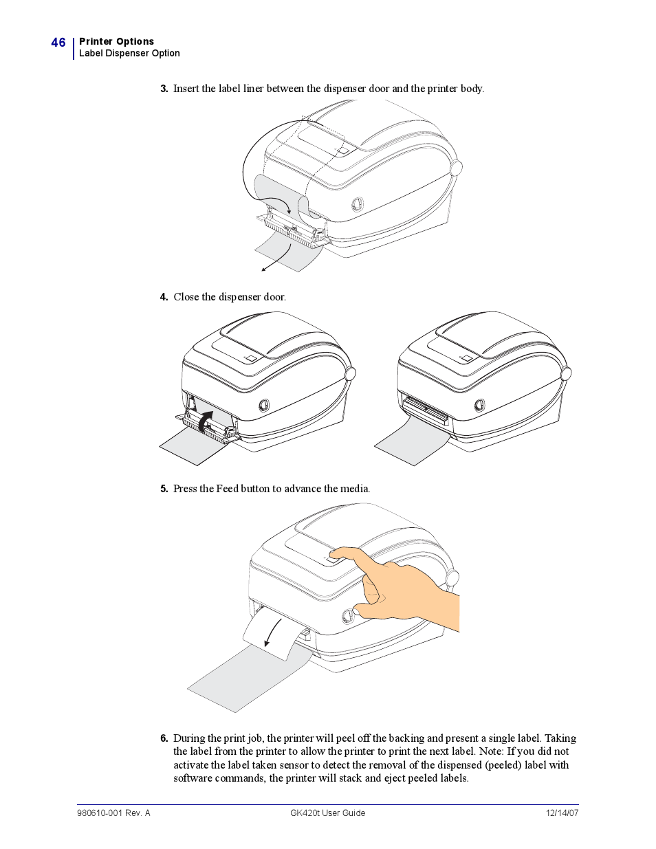 Rice Lake Zebra GK420t User Manual | Page 58 / 96